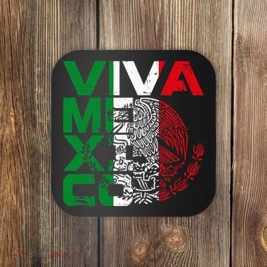 Mexican Independence Day Viva Mexico Coaster