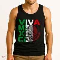 Mexican Independence Day Viva Mexico Tank Top thumb 3