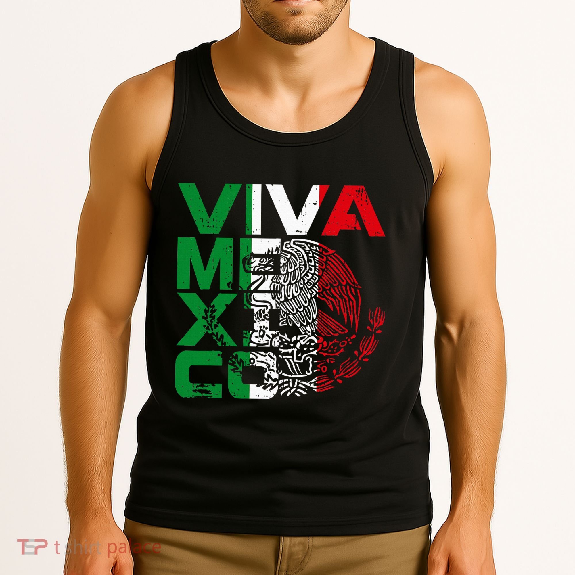 Mexican Independence Day Viva Mexico Tank Top