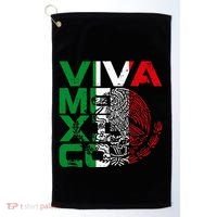 Mexican Independence Day Viva Mexico Golf Towel thumb 0