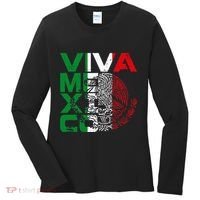 Mexican Independence Day Viva Mexico Women's Long Sleeve Shirt thumb 0
