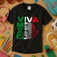 Mexican Independence Day Viva Mexico Kids T-Shirt thumb 3