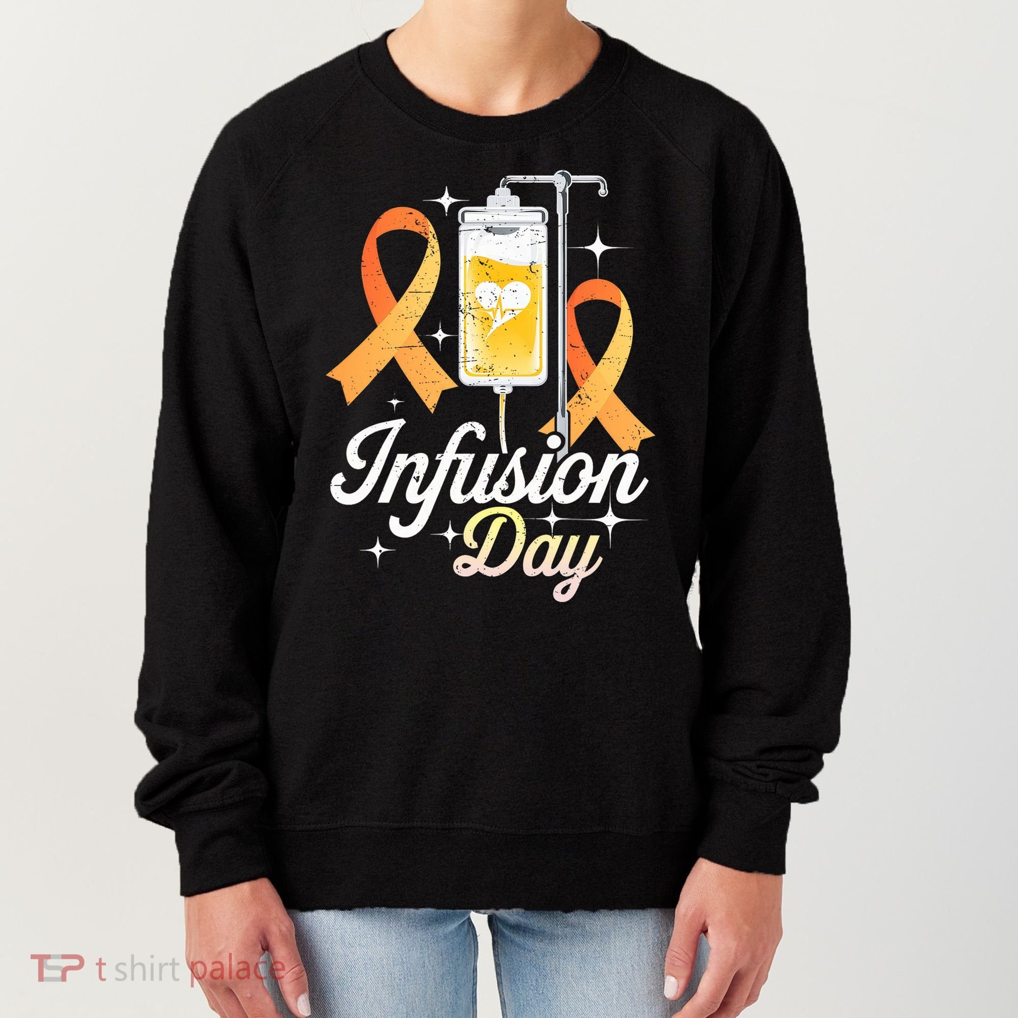 MS I.n.f.u.s.i.o.n Day Multiple Sclerosis Awareness Ribbon Women's Sweatshirt