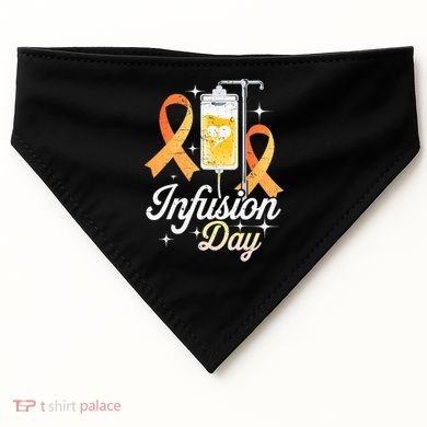 MS I.n.f.u.s.i.o.n Day Multiple Sclerosis Awareness Ribbon USA-Made Doggie Bandana