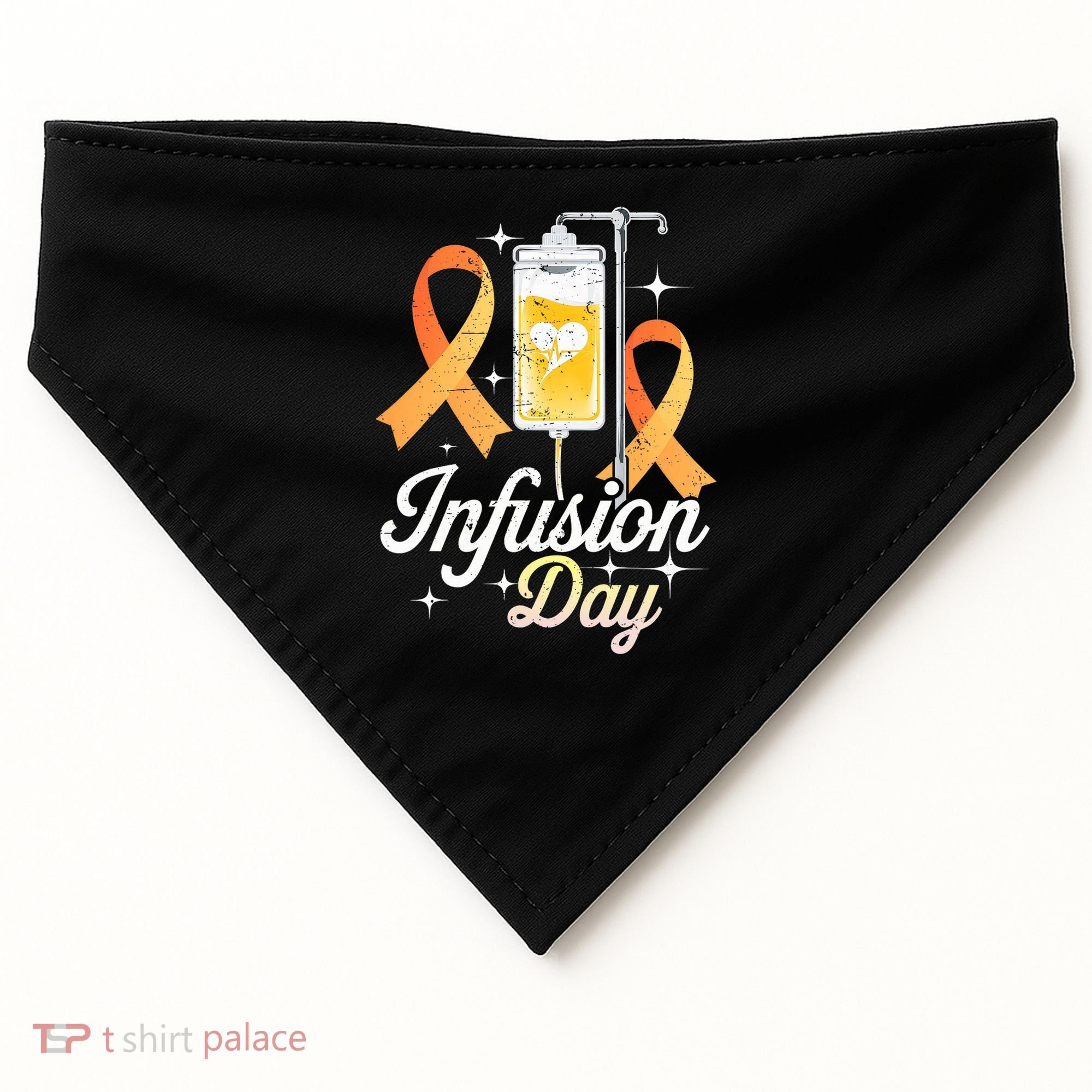 MS I.n.f.u.s.i.o.n Day Multiple Sclerosis Awareness Ribbon USA-Made Doggie Bandana