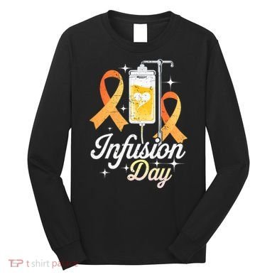 MS I.n.f.u.s.i.o.n Day Multiple Sclerosis Awareness Ribbon Long Sleeve Shirt