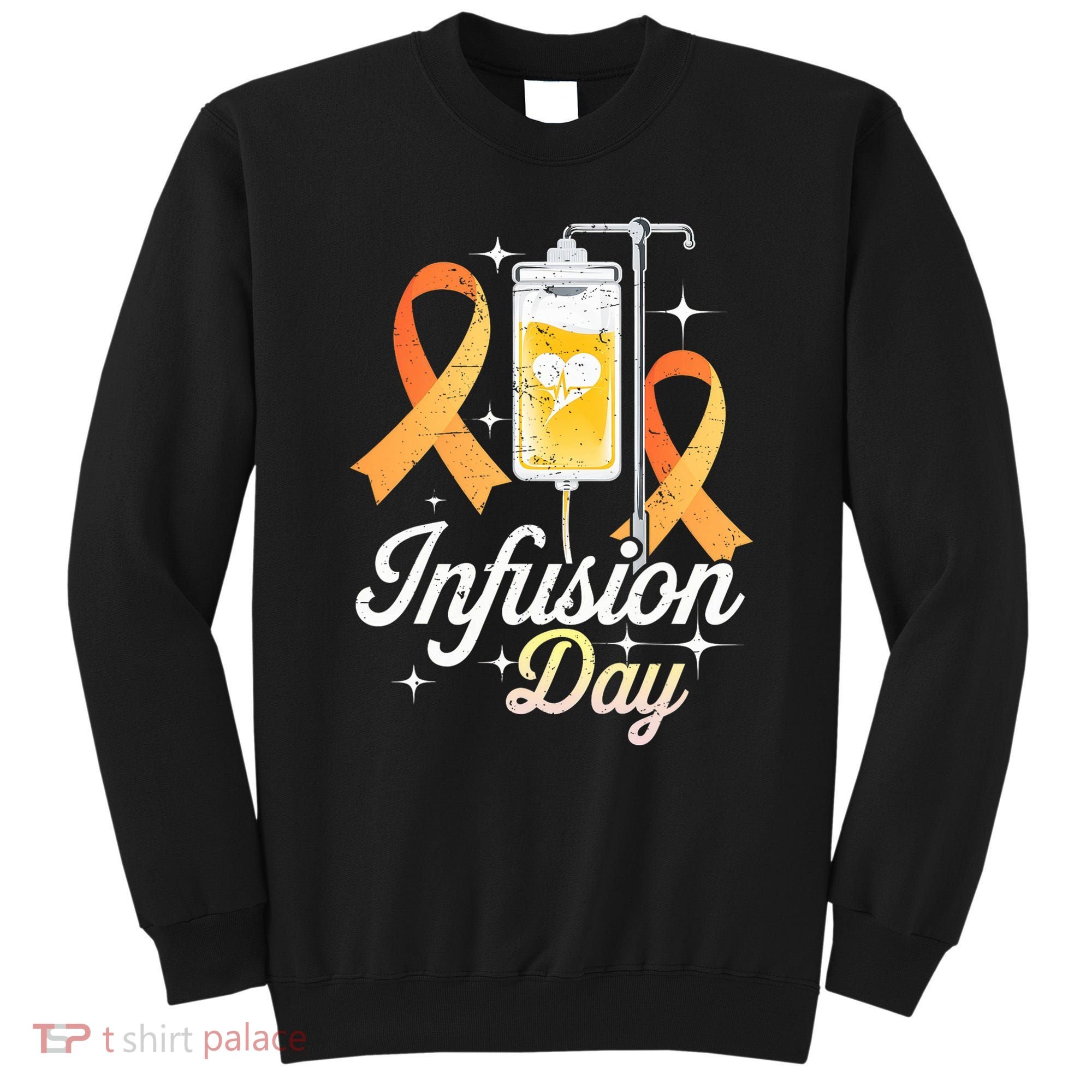 MS I.n.f.u.s.i.o.n Day Multiple Sclerosis Awareness Ribbon Sweatshirt