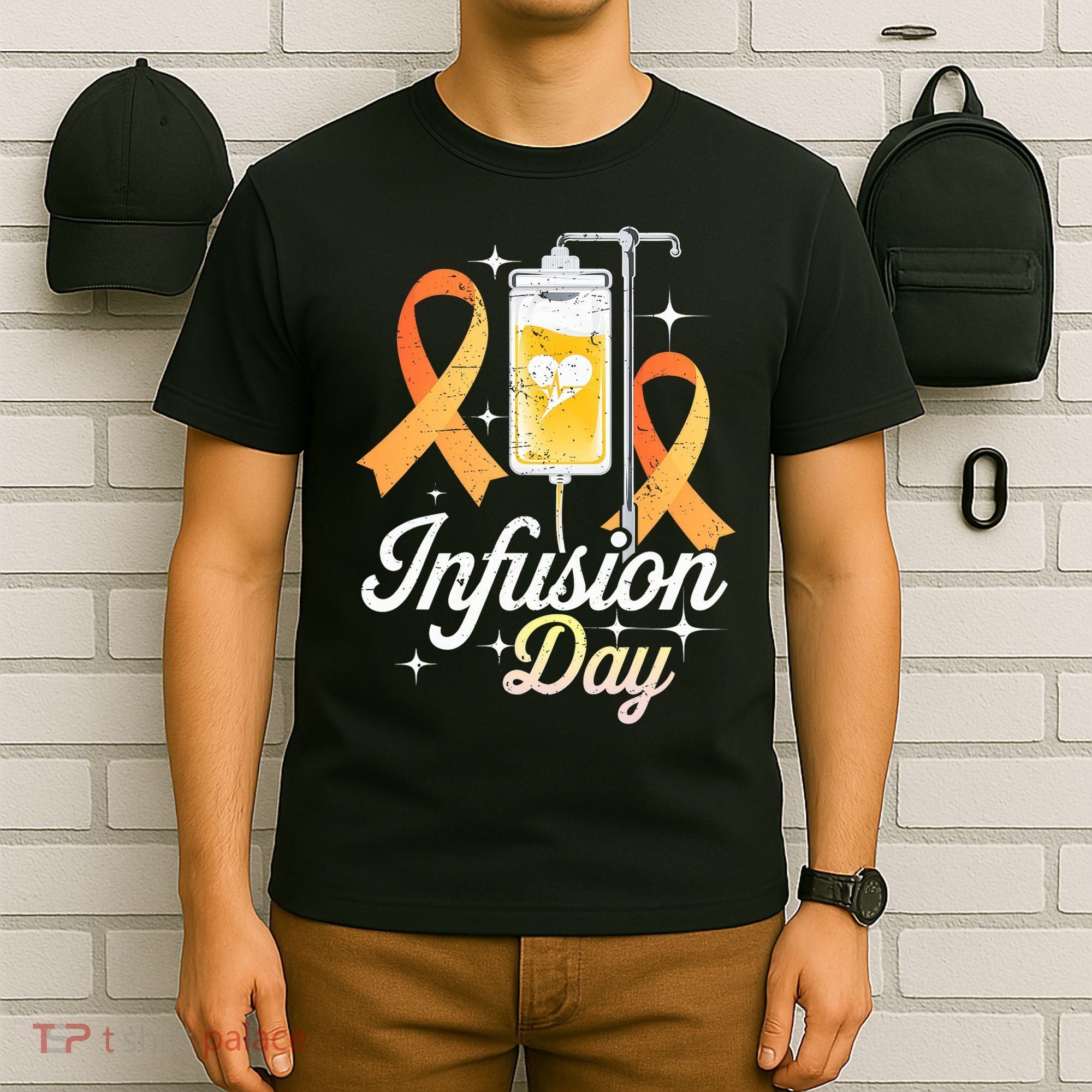 MS I.n.f.u.s.i.o.n Day Multiple Sclerosis Awareness Ribbon T-Shirt