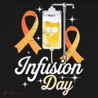 MS I.n.f.u.s.i.o.n Day Multiple Sclerosis Awareness Ribbon Button thumb 1