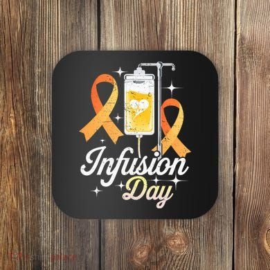 MS I.n.f.u.s.i.o.n Day Multiple Sclerosis Awareness Ribbon Coaster