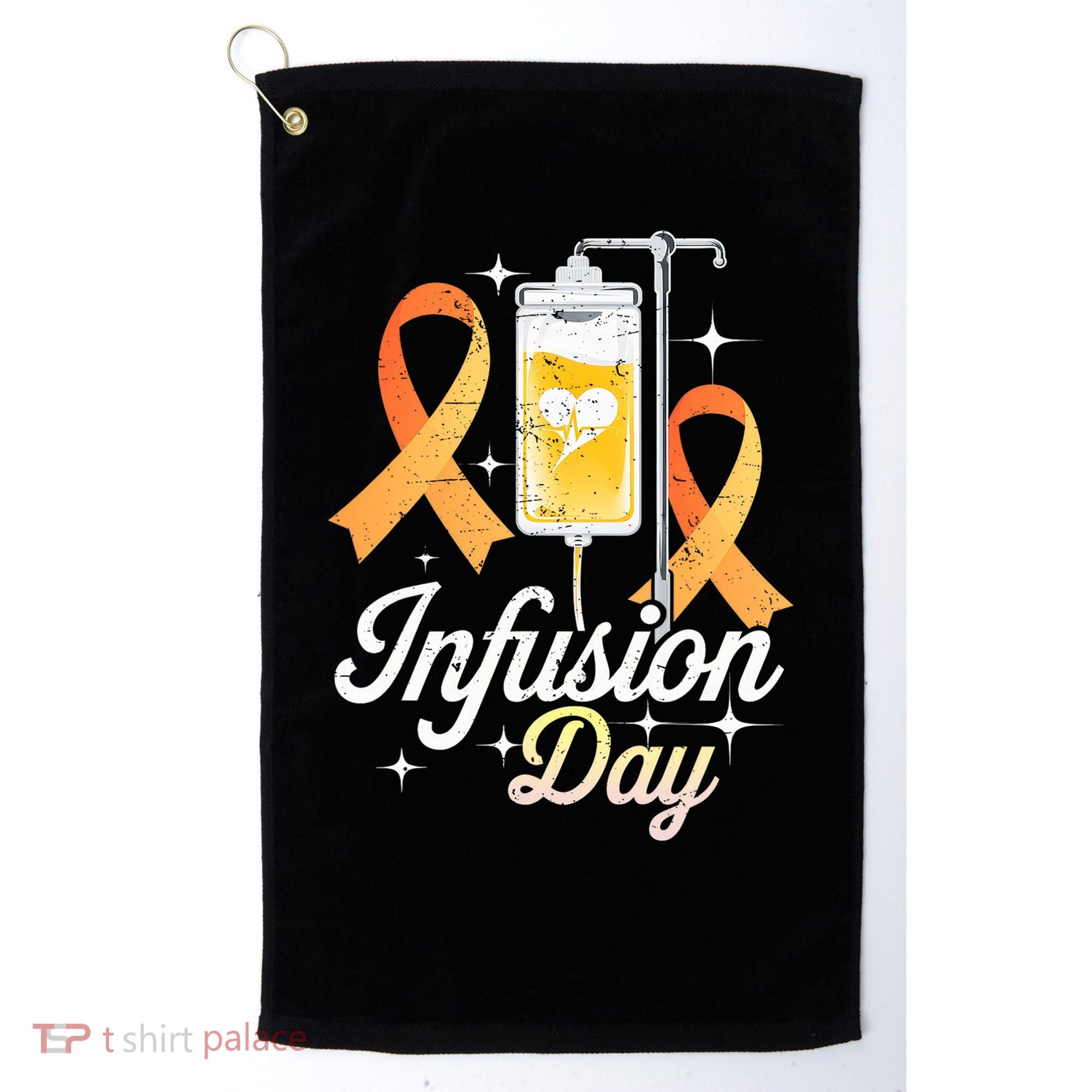 MS I.n.f.u.s.i.o.n Day Multiple Sclerosis Awareness Ribbon Golf Towel