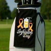 MS I.n.f.u.s.i.o.n Day Multiple Sclerosis Awareness Ribbon Golf Towel thumb 2