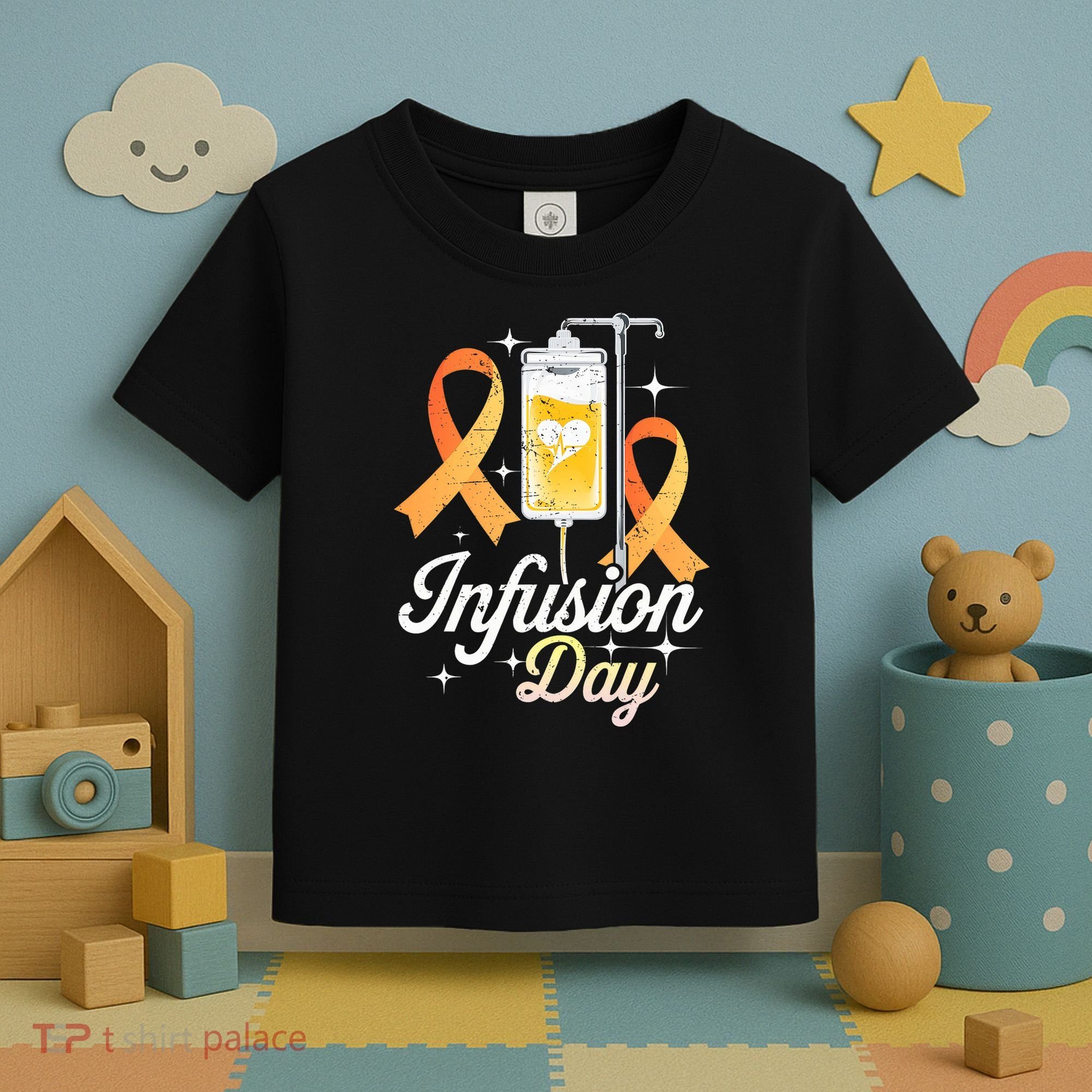 MS I.n.f.u.s.i.o.n Day Multiple Sclerosis Awareness Ribbon Toddler T-Shirt