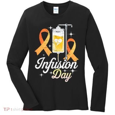 MS I.n.f.u.s.i.o.n Day Multiple Sclerosis Awareness Ribbon Women's Long Sleeve Shirt