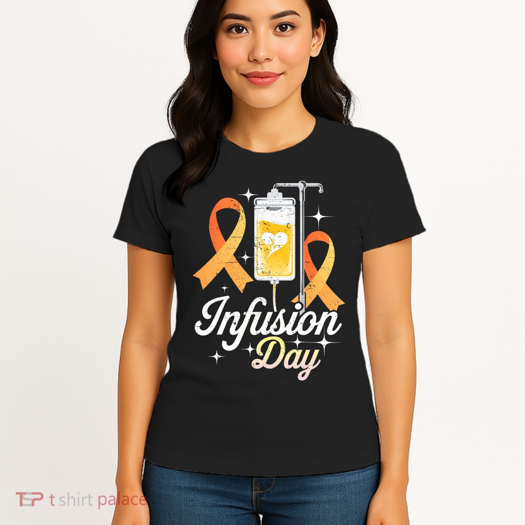 MS I.n.f.u.s.i.o.n Day Multiple Sclerosis Awareness Ribbon Women's T-Shirt