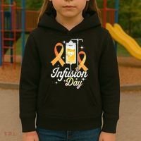 MS I.n.f.u.s.i.o.n Day Multiple Sclerosis Awareness Ribbon Kids Hoodie thumb 3
