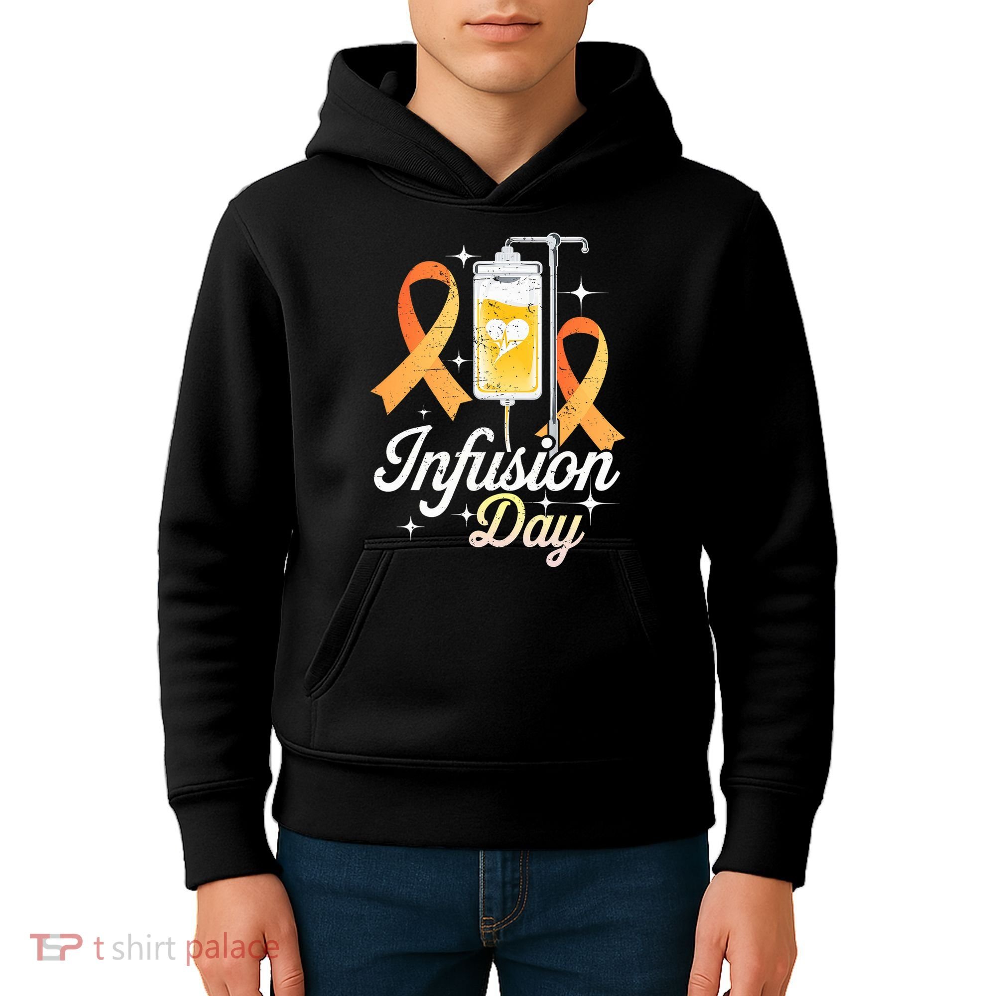 MS I.n.f.u.s.i.o.n Day Multiple Sclerosis Awareness Ribbon Kids Hoodie