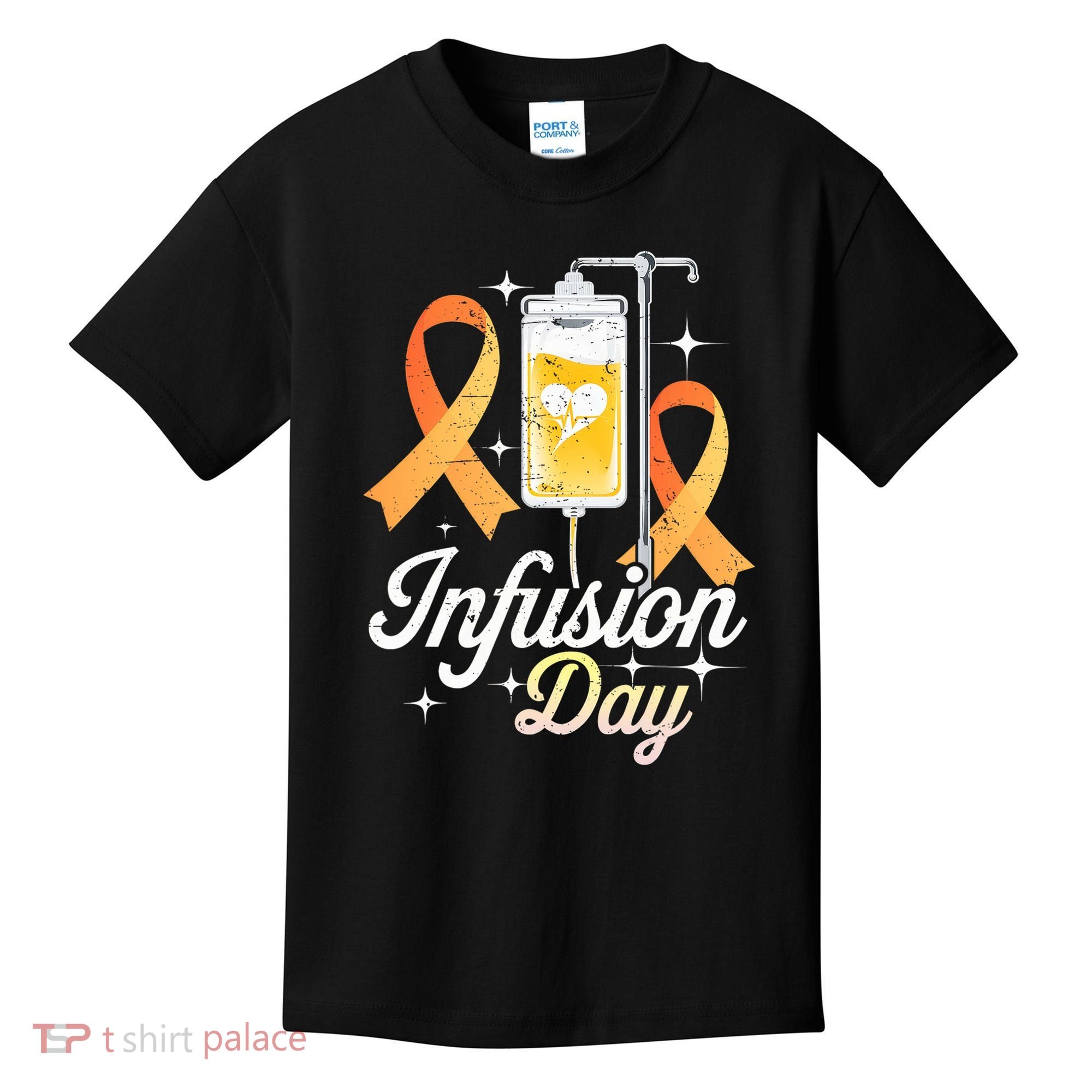 MS I.n.f.u.s.i.o.n Day Multiple Sclerosis Awareness Ribbon Kids T-Shirt