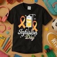 MS I.n.f.u.s.i.o.n Day Multiple Sclerosis Awareness Ribbon Kids T-Shirt thumb 3