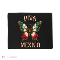 Mexico Independence Day Butterfly Mexican Flag Mousepad thumb 0