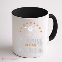 Musical Instrument Drums Funny Percussion Drummer Gift  Coffee Mug thumb 1