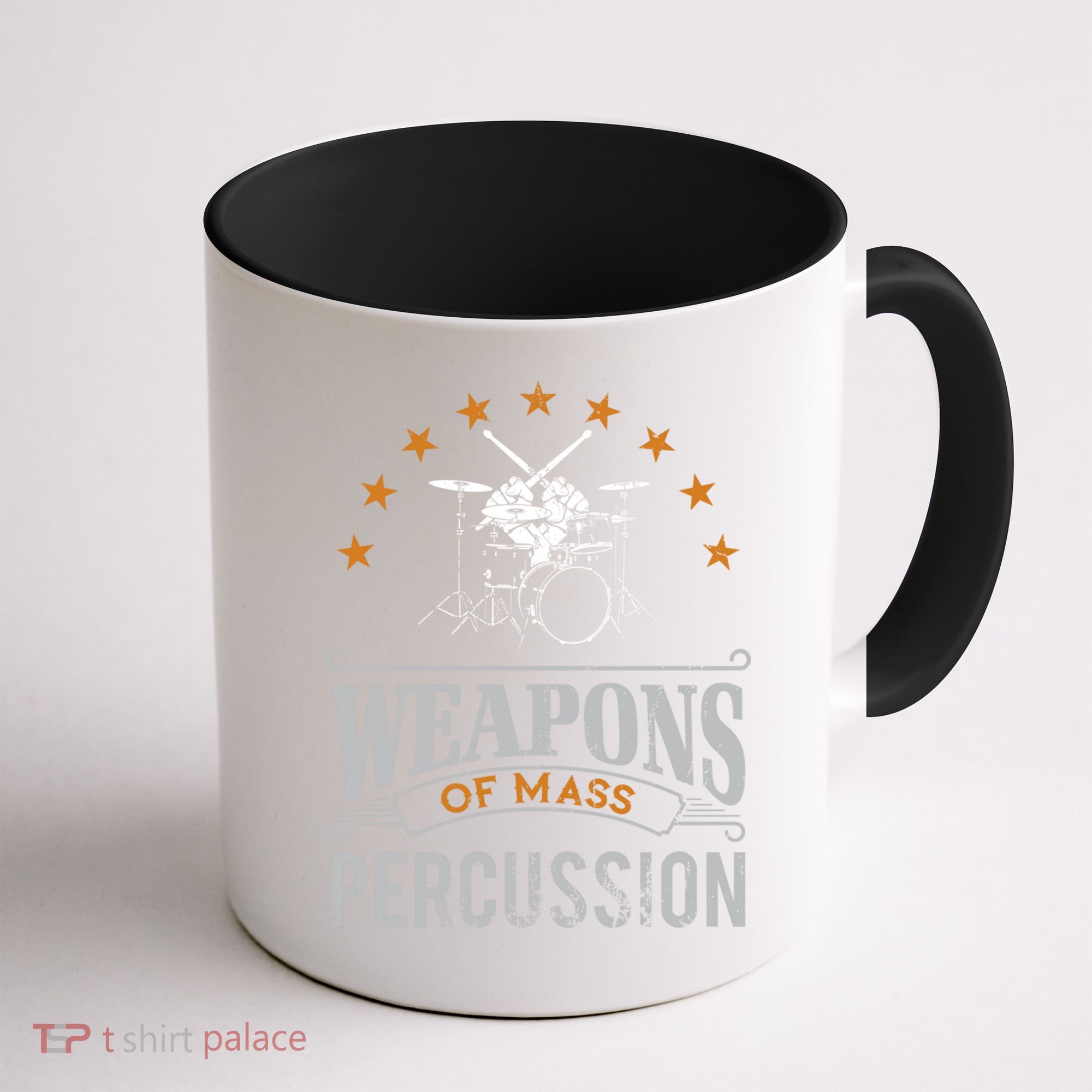 Musical Instrument Drums Funny Percussion Drummer Gift  Coffee Mug