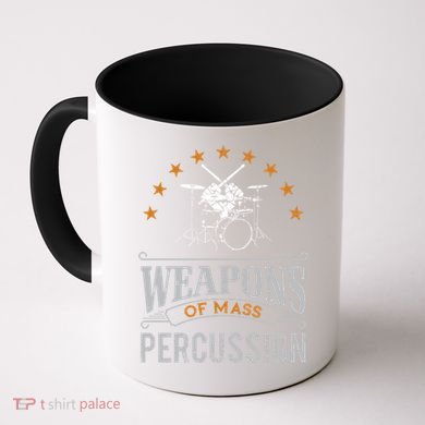 Musical Instrument Drums Funny Percussion Drummer Gift  Coffee Mug