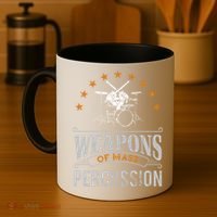 Musical Instrument Drums Funny Percussion Drummer Gift  Coffee Mug thumb 4