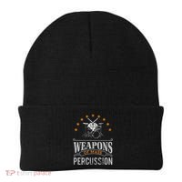 Musical Instrument Drums Funny Percussion Drummer Gift  Beanie thumb 0