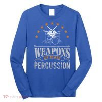 Musical Instrument Drums Funny Percussion Drummer Gift  Long Sleeve Shirt thumb 0