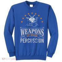 Musical Instrument Drums Funny Percussion Drummer Gift  Sweatshirt thumb 0