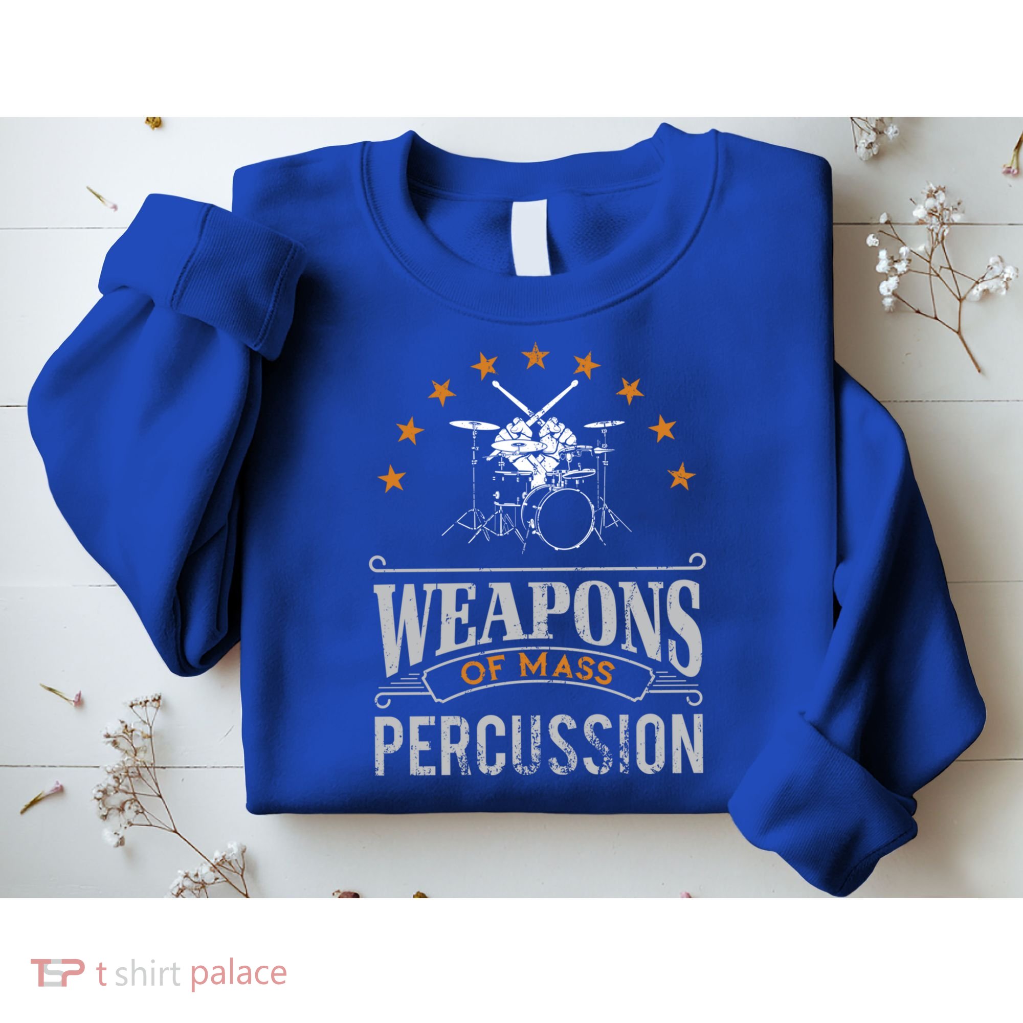 Musical Instrument Drums Funny Percussion Drummer Gift  Sweatshirt