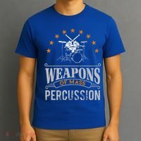 Musical Instrument Drums Funny Percussion Drummer Gift  T-Shirt thumb 3