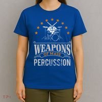Musical Instrument Drums Funny Percussion Drummer Gift  T-Shirt thumb 4