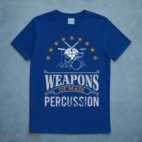 Musical Instrument Drums Funny Percussion Drummer Gift  T-Shirt thumb 5