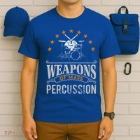 Musical Instrument Drums Funny Percussion Drummer Gift  T-Shirt thumb 6