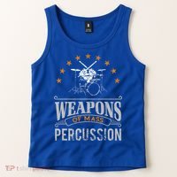 Musical Instrument Drums Funny Percussion Drummer Gift  Tank Top thumb 2