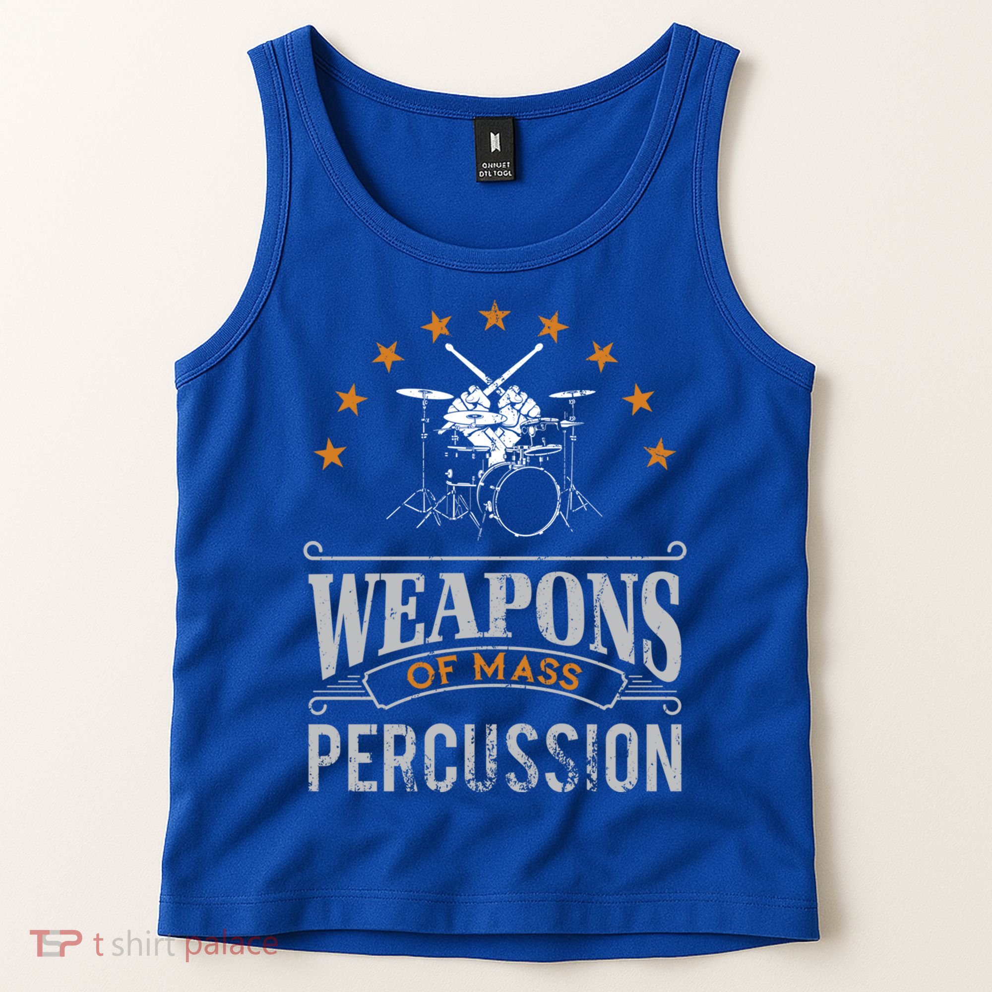 Musical Instrument Drums Funny Percussion Drummer Gift  Tank Top