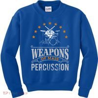 Musical Instrument Drums Funny Percussion Drummer Gift  Kids Sweatshirt thumb 0
