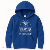 Musical Instrument Drums Funny Percussion Drummer Gift  Kids Hoodie thumb 0