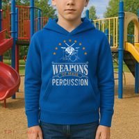 Musical Instrument Drums Funny Percussion Drummer Gift  Kids Hoodie thumb 2