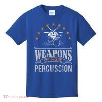 Musical Instrument Drums Funny Percussion Drummer Gift  Kids T-Shirt thumb 0