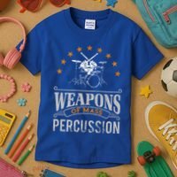Musical Instrument Drums Funny Percussion Drummer Gift  Kids T-Shirt thumb 3