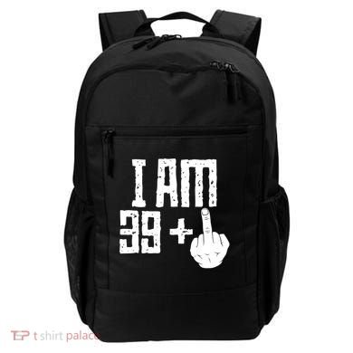 Middle Finger 40th Birthday Funny Backpack