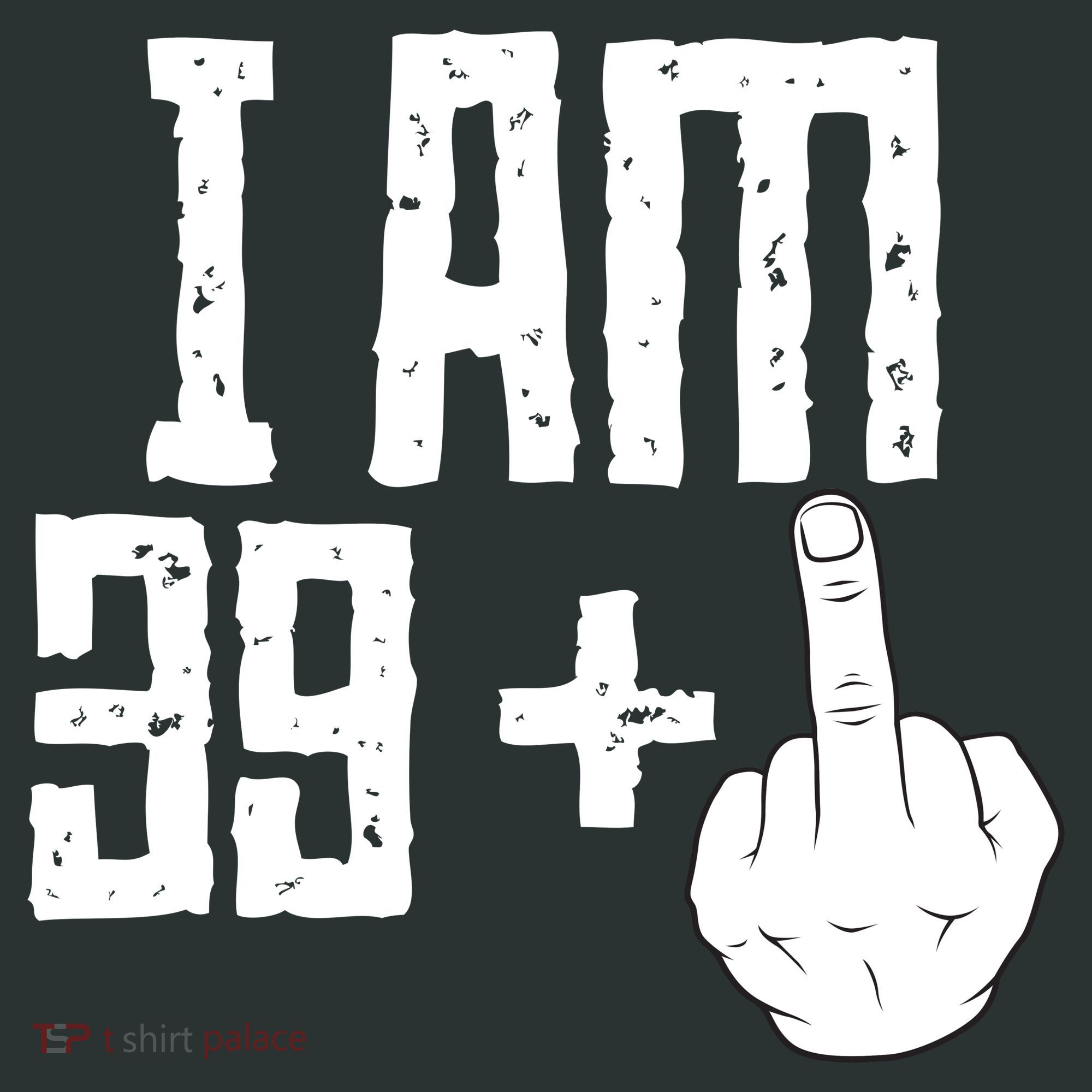 Middle Finger 40th Birthday Funny Mousepad
