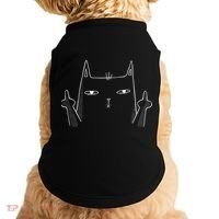 Middle Finger Cat Doggie Tank thumb 0