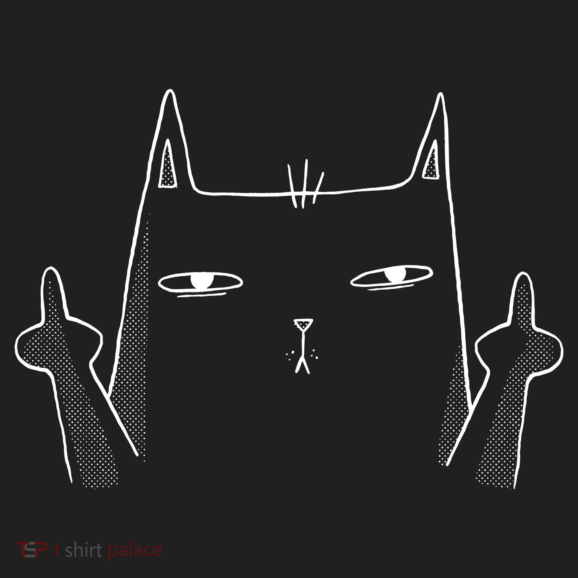 Middle Finger Cat Tumbler