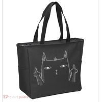 Middle Finger Cat Tote Bag thumb 2