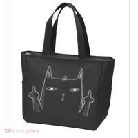 Middle Finger Cat Tote Bag thumb 3