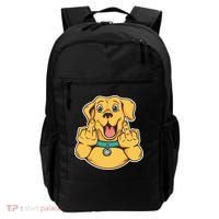 Middle Finger Dog Backpack thumb 0